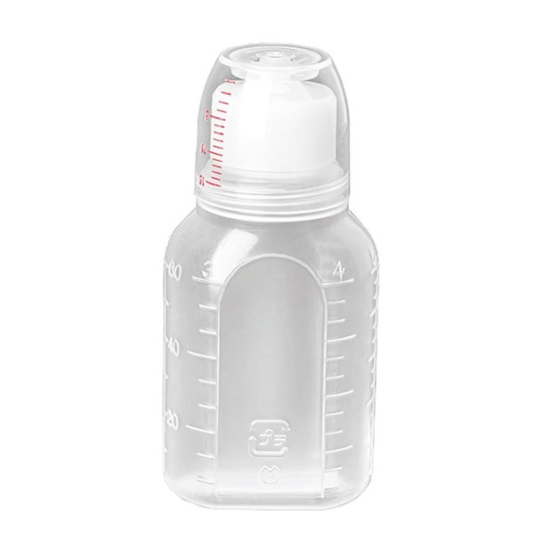 EVERNEW ALC.Bottle w/Cup 2.3 fl oz (60 ml), EBY651, Clear