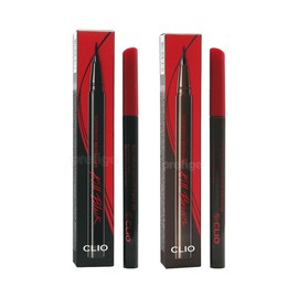 Clio 클리오 수퍼프루프 브러쉬 라이너 0.55ml [01 킬 블랙] Clio Superproof Brush Liner 0.55ml [01 Kill Black]