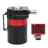 Car Oil Catch Can Internal Baffle Dual Chamber Filter Aluminium