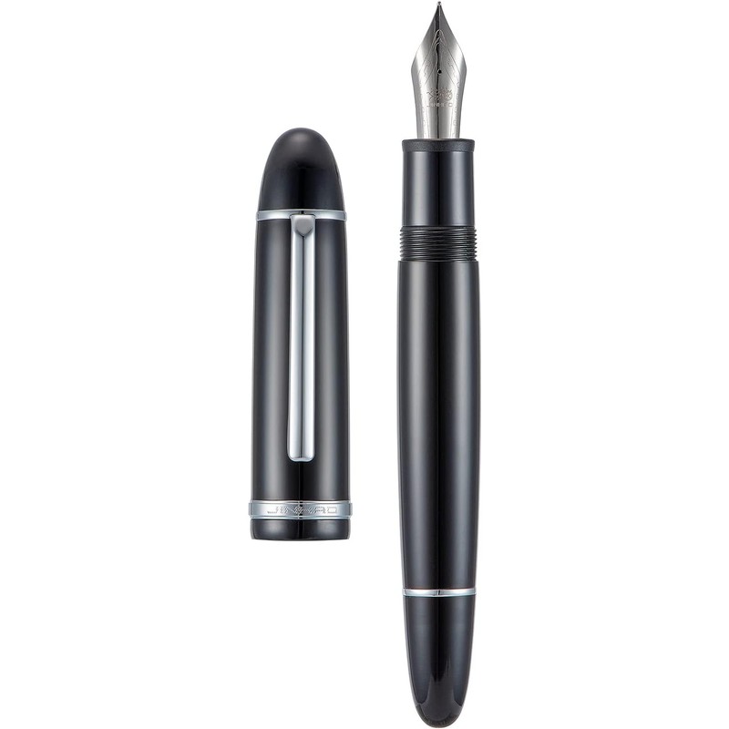 Jinhao X159 - Pluma estilográfica verde oscuro 8, punta fina,