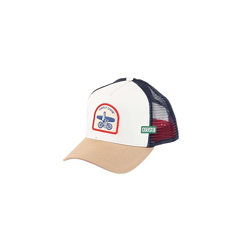 Coastal - Simply Livin Trucker Snapback Cap, multicoloured