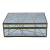 Starhaus Joyero Alajero Cristal Con Figuras En Color Oro 25