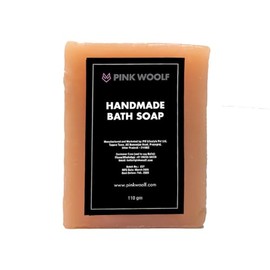 Pink Woolf Bath Soaps Combo Set of 3 Organic Soaps, Gold & Honey, Natural and Handmade, Works on Dry Skin & Anti-Acne to Purify Skin | Each Soap Bar is 125 g