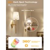 CLOUDY BAY 10000mAh Battery Operated Wall Sconces,Up to 100 Hours