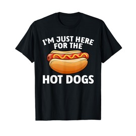Funny Hotdog For Men Women Kids Food Hot Dog Lovers Foodie T-Shirt