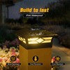 Solar Post Cap Lights Outdoor 8pack, Waterproof Solar Powered Deck