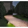 Lunartec Solar Garden Plug: RGB CCT LED Spot with Bluetooth,