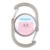 T'S Factory HK-5541843HV Double Carabiner Keychain Kirby Star Hovering Blue