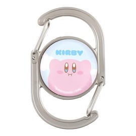 T'S Factory HK-5541843HV Double Carabiner Keychain Kirby Star Hovering Blue