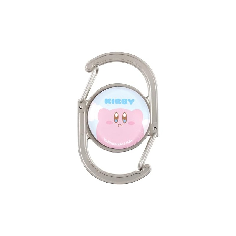 T'S Factory HK-5541843HV Double Carabiner Keychain Kirby Star Hovering Blue