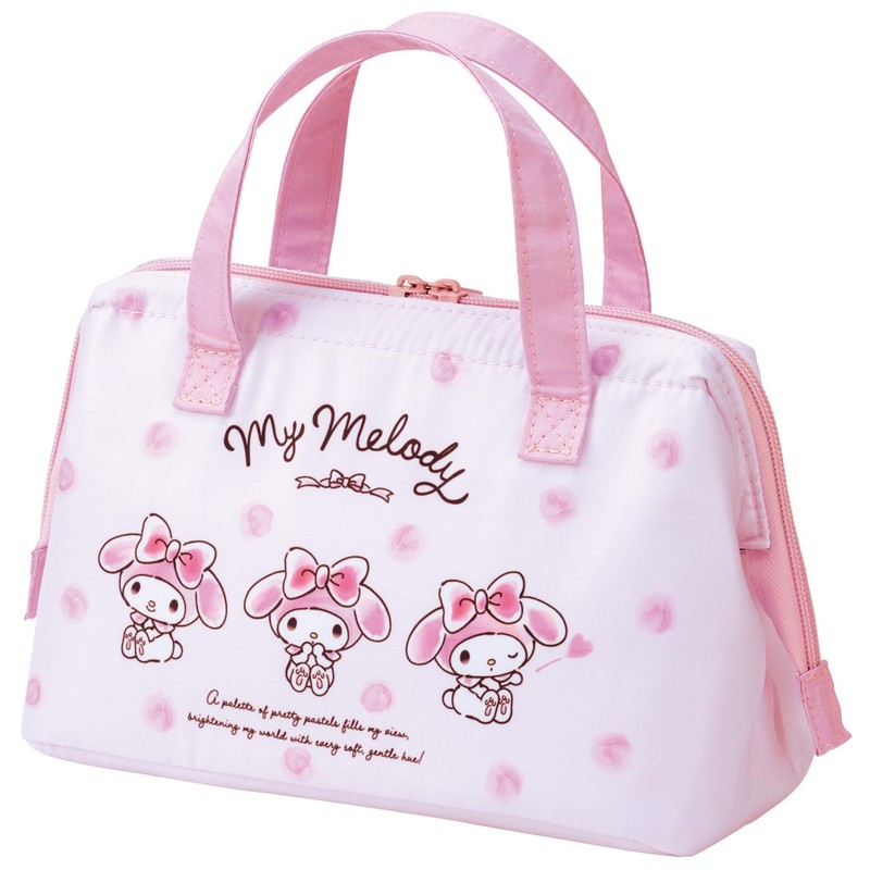 Skater KGA1 Insulated Lunch Bag Sanrio My Melody Watercolor Cosmetics