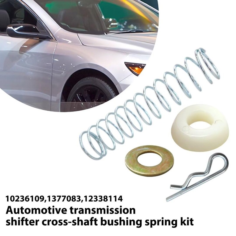 New Upgraded Auto Trans Shifter Cross Shaft Linkage Bushing Spring