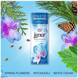 In-Wash Scent Booster Beads Spring Awakening 176g Pack of 1 Washing Machine Fresh Laundry Original Fragrance Compatible with Lenor Fabric Conditioner with Welari Thank You Card | (1pack) (176g)