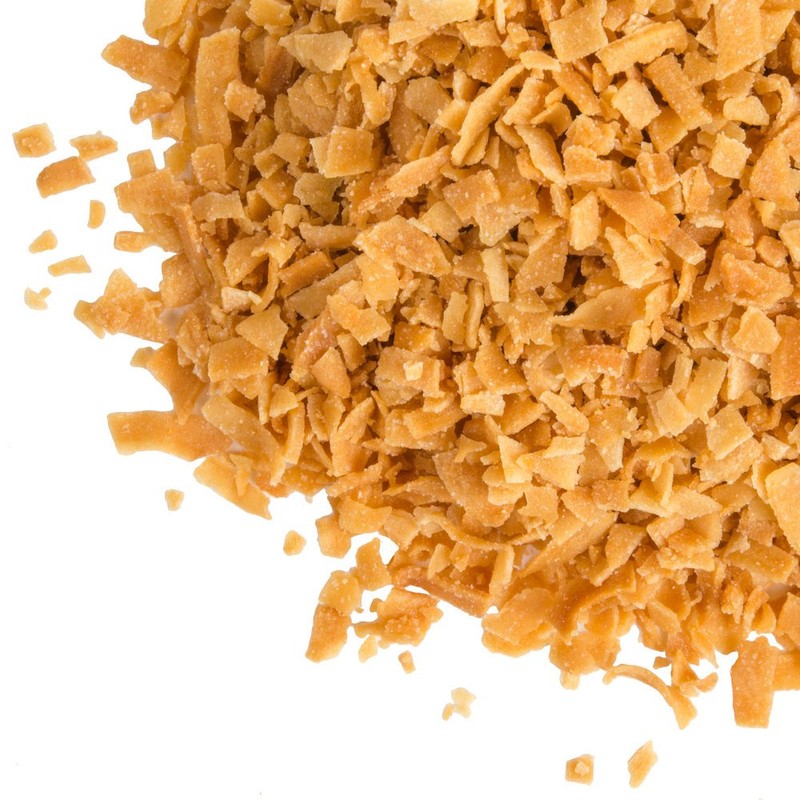Toasted Coconut Flakes 2 POUNDS - Desiccated Coconut Color-Brown Coconut
