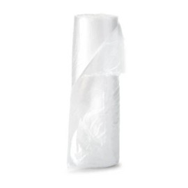 Unbranded 1000 Clear 10 Gallon Plastic Can Liners Trash Bags Garbage Bag Roll 1000 Bags