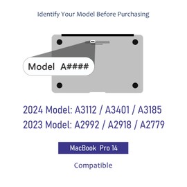 Decal Skin Compatible with 2024~2021 MacBook Pro 14 inch (Model A3112 A3401 A3185 A2992 A2918 A2779) - Protective and Decorative Laptop Skin Decal Sticker, Anti-Scratch Vinly Wrap [Wood Texture 2]