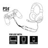 Sharkoon PMP35 Cable Combo Audio Adapter 12 cm silber