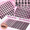 EYDEVRO Manga Lash Clusters Kit Anime Lash Clusters with Spikes