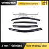Sunwei Fits Honda Civic 2016-21 Side Window Visor Sun Rain