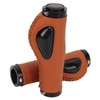 Artificial Leather Bicycle Grips Liquid Silicone Palm Pad Shock Absorption