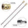 2 Pack Pressure Washer Wand with 1/4'' Quick Connector, 4000