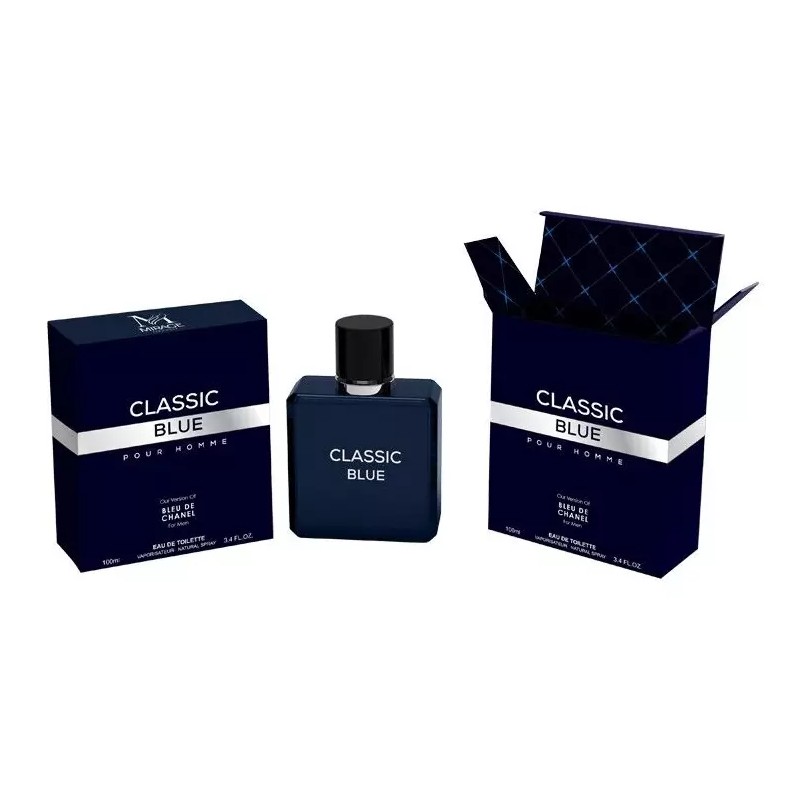 Mirage Brands Classic Blue Cologne for Men 3.4 fl. oz.