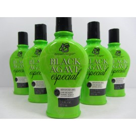 Tan Inc 6 PACK BLACK AGAVE ESPECIAL 200X BLACK BRONZER 7.5 OZ BROWN SUGAR TANNING LOTION