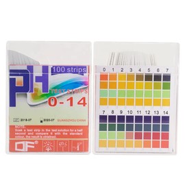 Alquera 2 Boxes of 100 pH Measuring Strips 0 to 14 pH