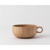 taffeta Round Soup Cup (Rubber Wood)