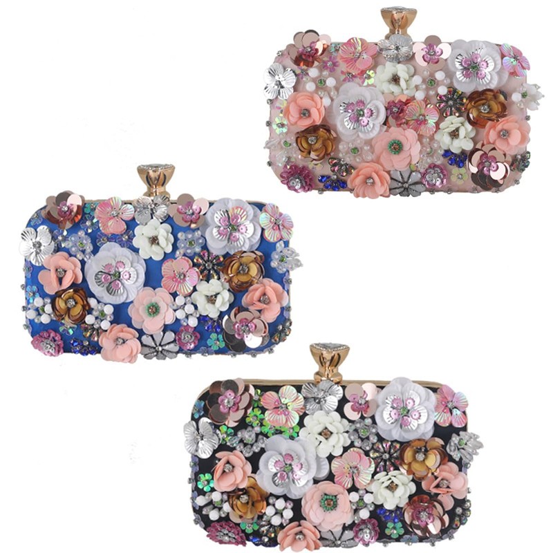BBTT.ful - Bolso de noche para mujer, con correa de