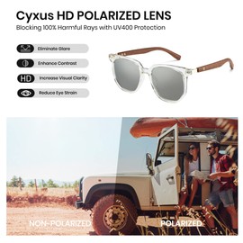 Cyxus Polarised Sports Sunglasses for Men Women
