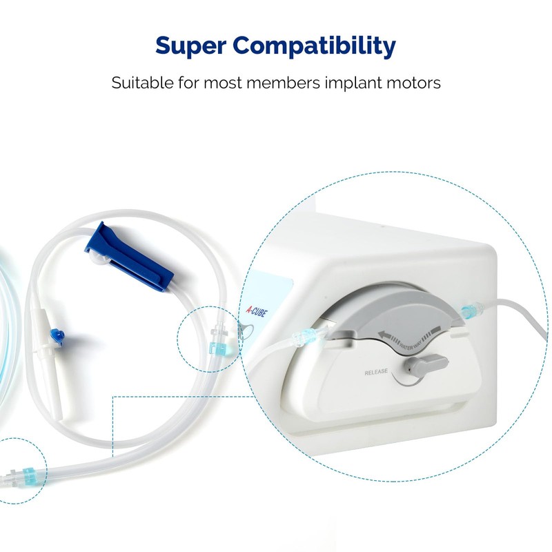JMU 20 PCS Disposable Dental Implant Irrigation Tubing, Universal Type