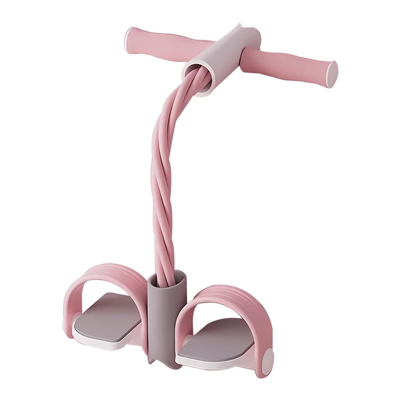 Elastic Sit Up Pull Rope - Tension Foot Pedal for