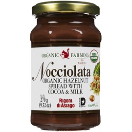 Nocciolata Organic Hazelnut Spread, 9.52 oz