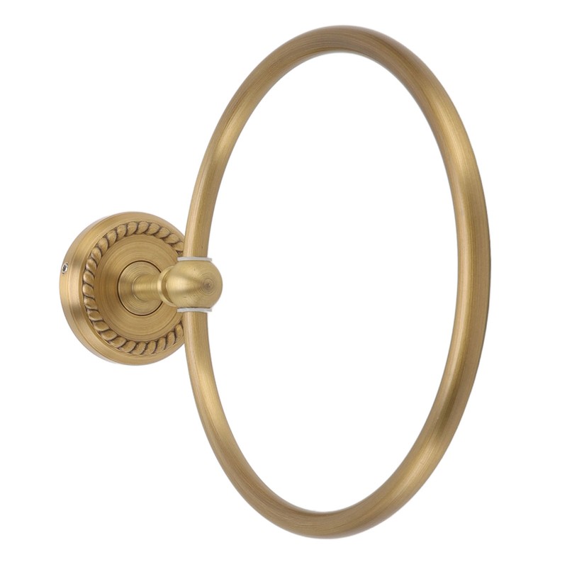 Towel Ring Antique Style Brass Stainless Steel High Hardness Durable