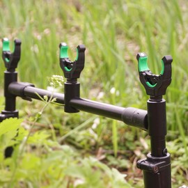 Hirisi Tackle 4 Pieces Carp Fishing Rod Holder Gripper Rod Holder with Magic Magnet Clips Hold Your Fishing Rod