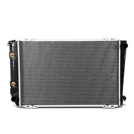 DNA Motoring OEM-RA-227 Factory Style Aluminum Cooling Radiator Compatible with 1986-1991 Country Squire/LTD Crown Victoria/Colony Park AT, 27-1/2 X 18-3/8 X 1