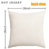 RABUSOFA Home Sweet Home Quotes Throw Pillow Covers,18x18 Inch Farmhouse