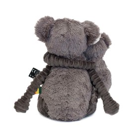 Ptipotos by Deglingos Koala Mum & Bavon Grey Plush Toy