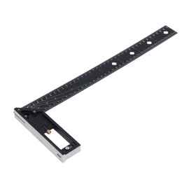 Multi Angle Measuring Ruler 40cm 16in 45 90 Degree Combination Framing Square Professional Woodworking Marking Ruler