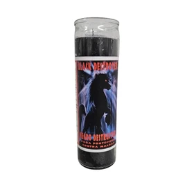 Negro Destructor Veladora Preparada/Black Destroyer Prepared Ritual Candle