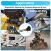 Taiss KP-107 12 V Switch Waterproof Self-Locking Push Button Switch