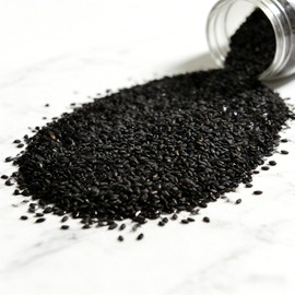 black sesame seeds