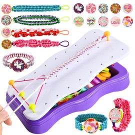 Friendship Bracelets Craft Set Children, Friendship Bracelet Making Kit, Bracelets Make Your Own Set, DIY Bracelet Set Children, Gift for Girls from 8 Years