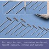 T Pins, 100 Pack 2 inch Sewing Pins for Blocking