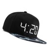 True Heads 420 Black Snapback Baseball Cap