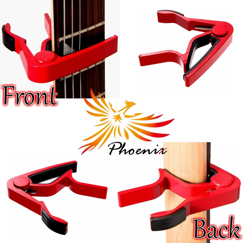 Phoenix One-Touch Guitar Capo Post [type M] Cleaning Fiber Cloth,