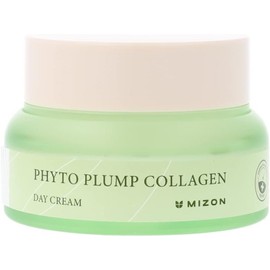 MIZON Phyto Plump Collagen Crema Hidratante Facial de Día 50 ml - crema facial coreana con colágeno vegetal, textura ligera, hidratación intensa para piel seca o mixta para skincare