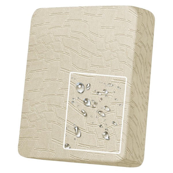 MAXIJIN Waterproof Sofa Seat Cushion Cover Jacquard Sofa Seat Cover