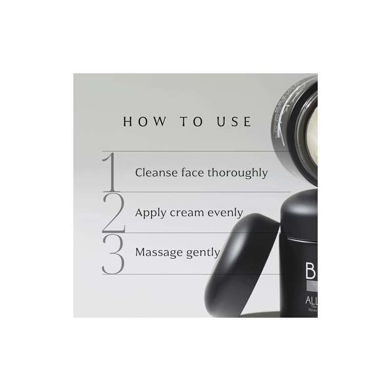 Mizon Black Snail All in One Cream, Elasticity Care and